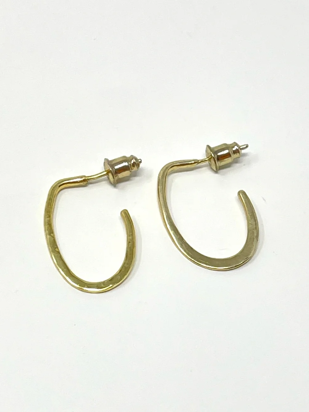 New Anthropologie Gold Hoop Earrings